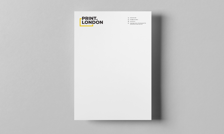 Letterheads | Company Letter Headed Paper | Print.London